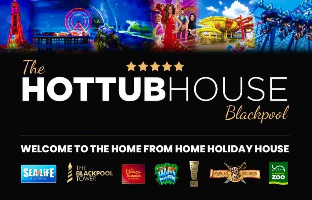 New…The Hottub House Blackpool Pleasure Beach Extérieur photo